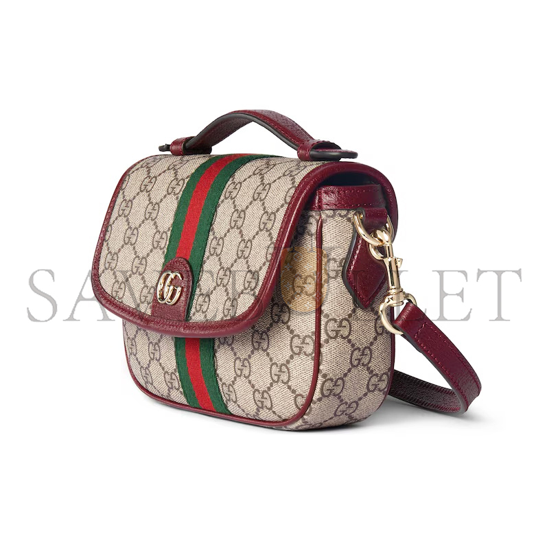 GUCCI OPHIDIA SMALL TOP HANDLE BAG 836843 (20*16*5cm) GUCCI OPHIDIA SMALL TOP HANDLE BAG 836843 (20*16*5cm)